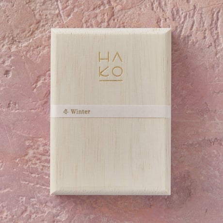 HAKO　冬　5枚　箱入り　Winter