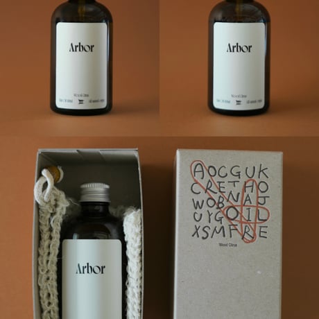 【Heavy】Arbor Hair Oil 100ml / Wood Citrus