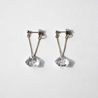ピアス　ダイヤモンドカレット