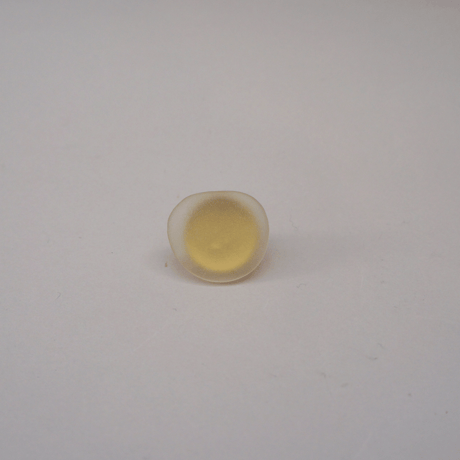 帯留L（ゴールド）  丸型フロスト白箱付き