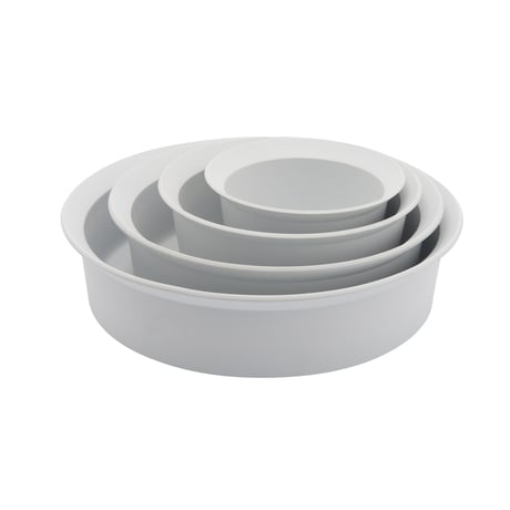 TY Round Bowl120 Gray