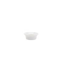 TY Round Deep Plate 80 White