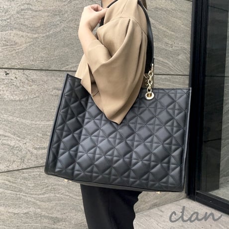 Clan(クラン)オリジナルキルト ビッグトートバッグ
