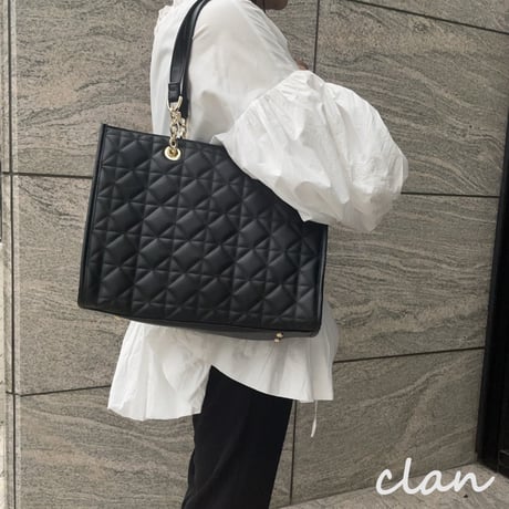 Clan(クラン)オリジナルキルト ビッグトートバッグ