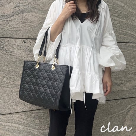 Clan(クラン)オリジナルキルト ビッグトートバッグ