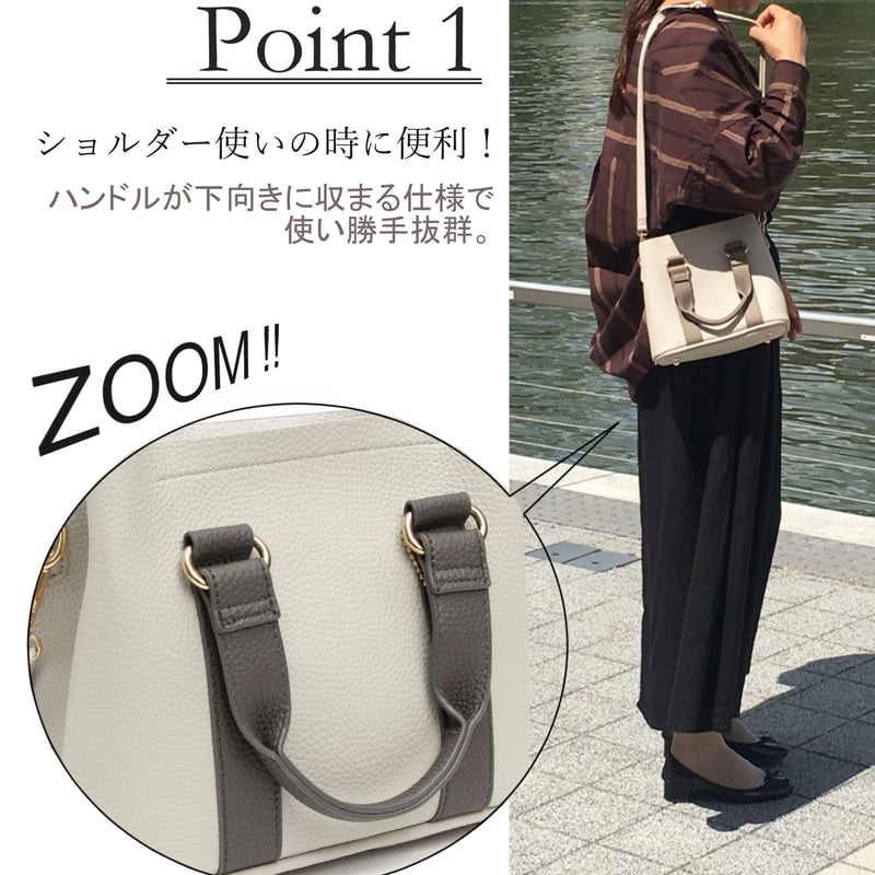 Clan(クラン) レディース 2way ショルダーバッグ ミニショルダー