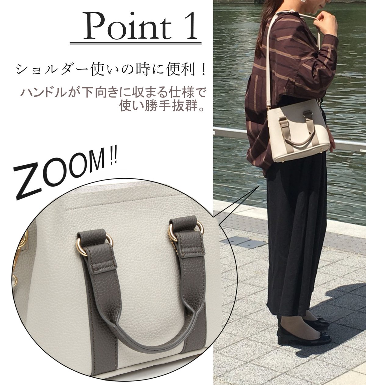 Clan(クラン) レディース 2way ショルダーバッグ ミニショルダー