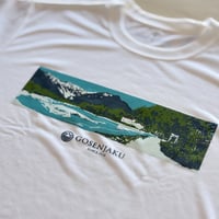 五千尺×モンベル　オリジナル  ロングスリーブTシャツ [ホワイト]-KAM