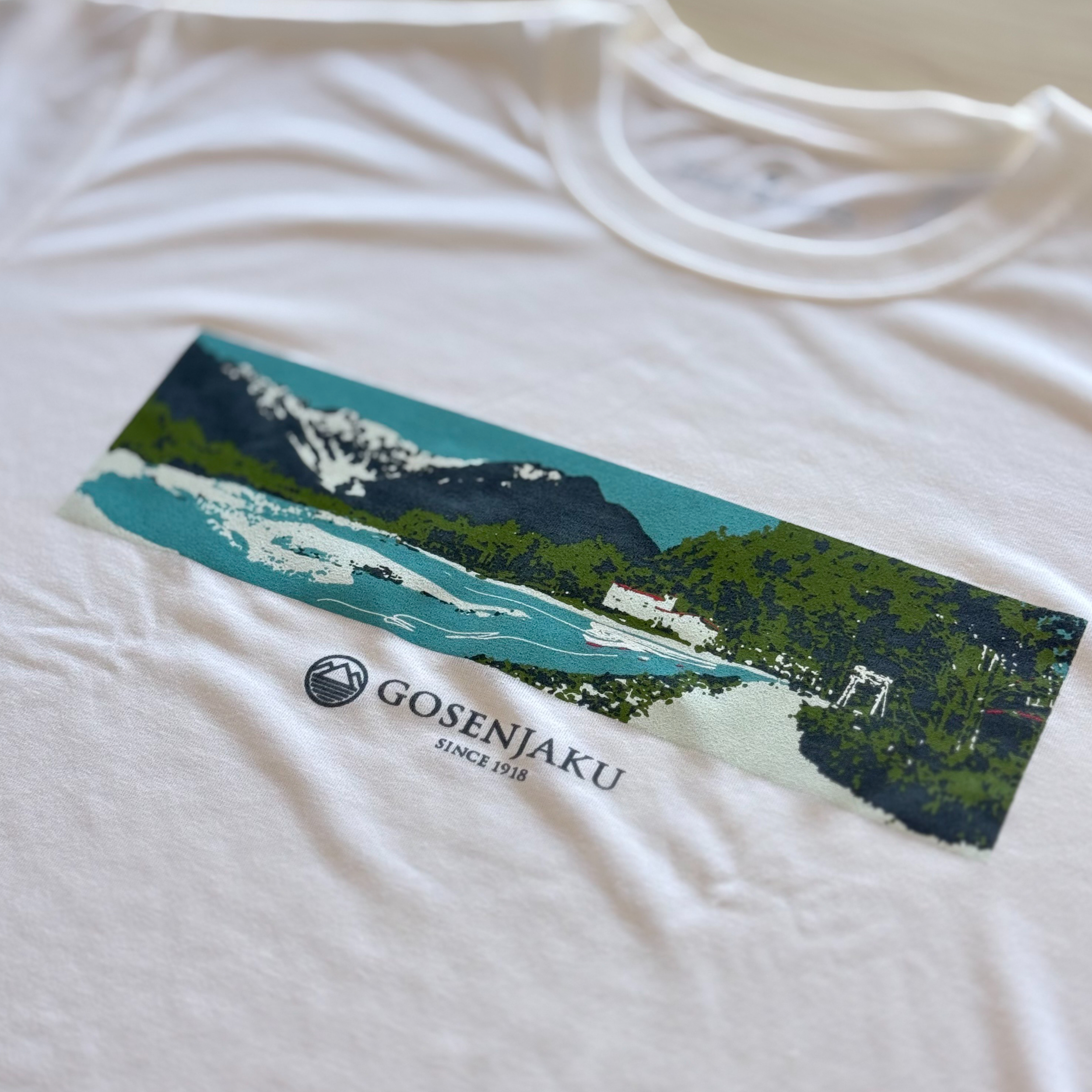 五千尺×モンベル　オリジナル ロングTシャツ(ホワイト)