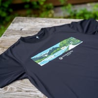 五千尺×モンベル　オリジナル ロングスリーブTシャツ [ブラック]-KAM