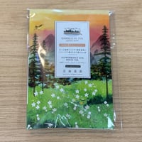 上高地を旅するハーブティー：穂高連峰＆ニリンソウ