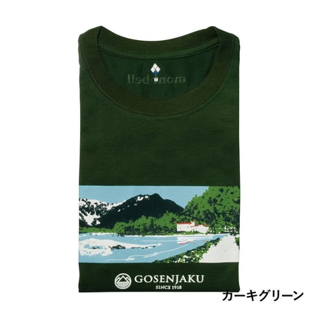 五千尺×モンベル　オリジナルTシャツ [ カーキグリーン]-KAM