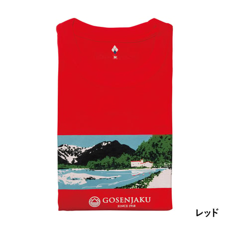 五千尺×モンベル　オリジナルTシャツ [レッド]-KAM