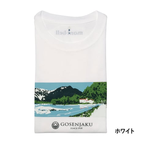 五千尺×モンベル　オリジナルTシャツ [ホワイト]-KAM