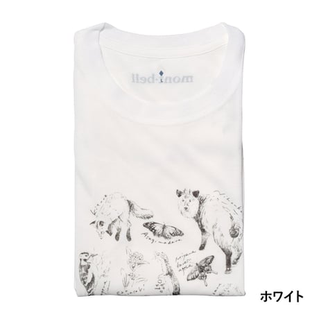 五千尺×モンベル　オリジナルTシャツ野生動物-KAM