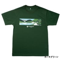 五千尺×モンベル　オリジナルTシャツ [ カーキグリーン]-KAM