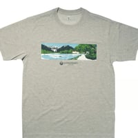 五千尺×モンベル　オリジナルTシャツ [ヘザーチャコール]-KAM