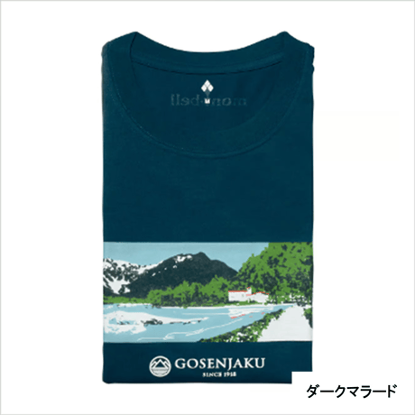 五千尺×モンベル　オリジナルTシャツ [ダークマラード]-KAM