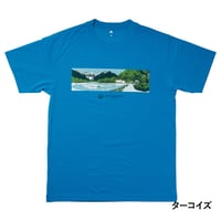 五千尺×モンベル　オリジナルTシャツ [ターコイズ]-KAM