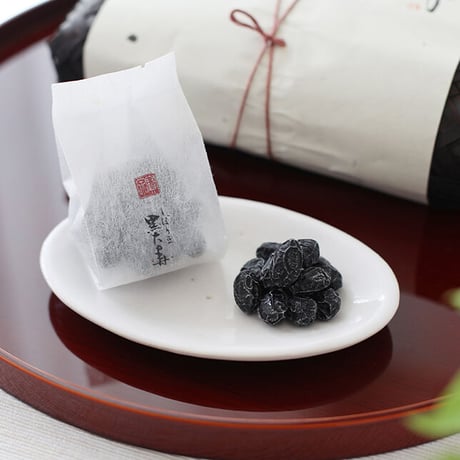 しぼり豆丹波黒大寿 小袋20袋入り籠
