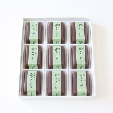 水ようかん 9個入り箱