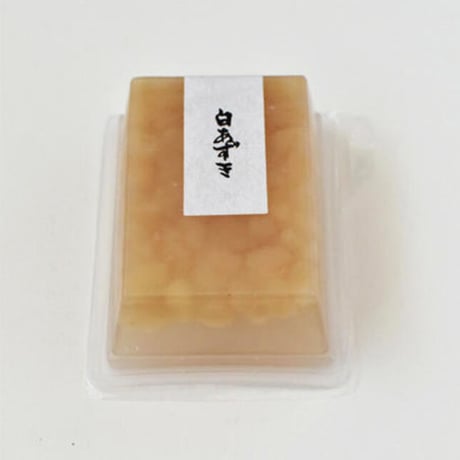 豆入寒天「白あずき」1個