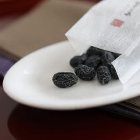 しぼり豆丹波黒大寿 小袋3袋入り巾着×5個 箱入り  「茶 和敬清寂」