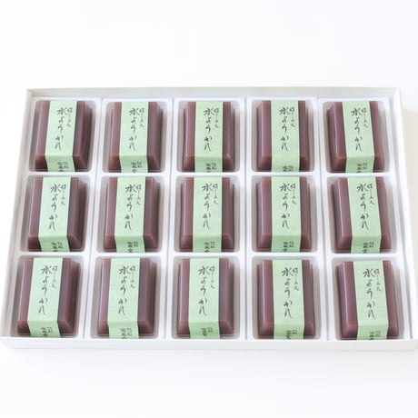 水ようかん 15個入り箱