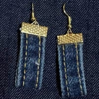 12-12　デニムピアス（シンプル）