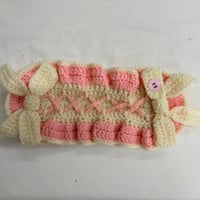 6-68　ヘッドドレス（白×ピンク）