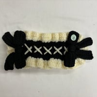 6-64　ヘッドドレス（黒×白）