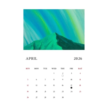 2026 kijihaイラストカレンダー