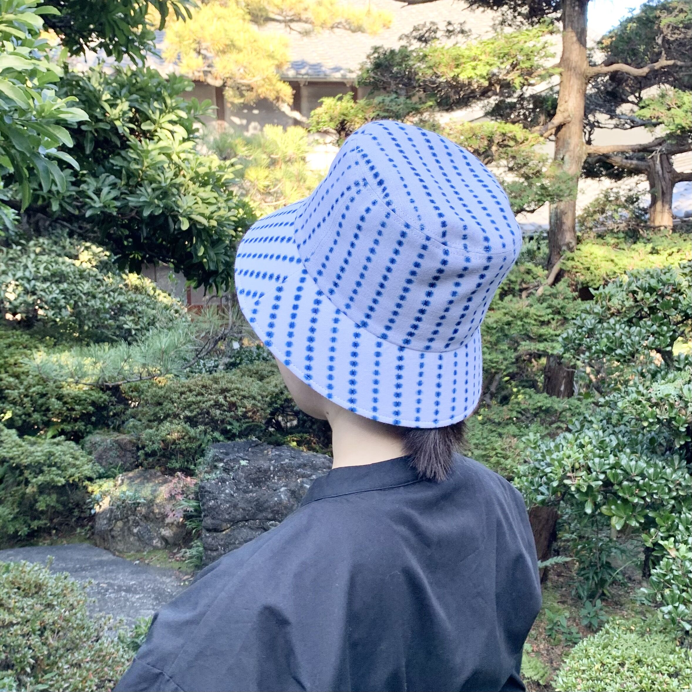 クロッシェ帽子 豆絞り】 | （株）竹田嘉兵衛商店 笹加ONLINE STORE