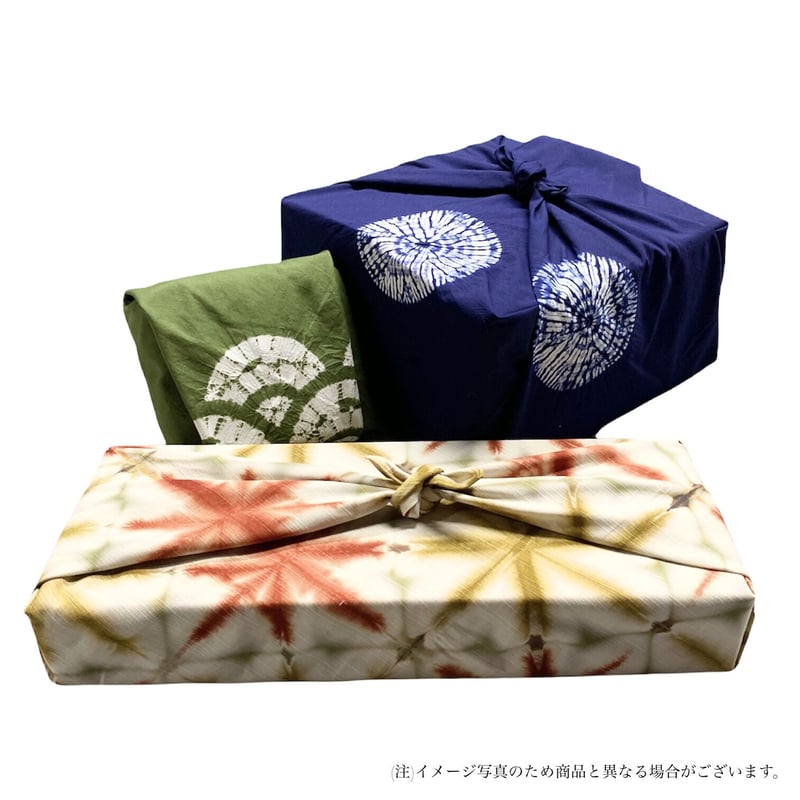 有松絞り風呂敷 約75×75㎝】波千鳥 | （株）竹田嘉兵衛商店 笹加ONLINE