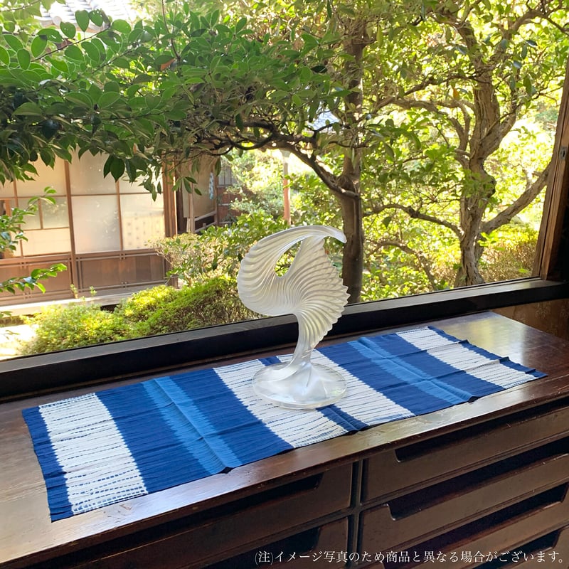 有松絞り手ぬぐい】葵文様 | （株）竹田嘉兵衛商店 笹加ONLINE STORE