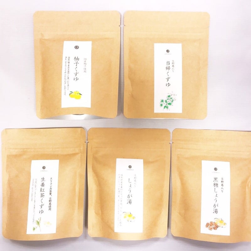 吉田屋】葛湯セット 5種- 奈良ギフト｜東大寺門前 門前市場 | 奈良