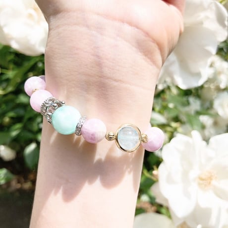 【完売‼️】魂のゴールインできる！エターナルラブ・ブルトパ×クンツァイトブレス♪
