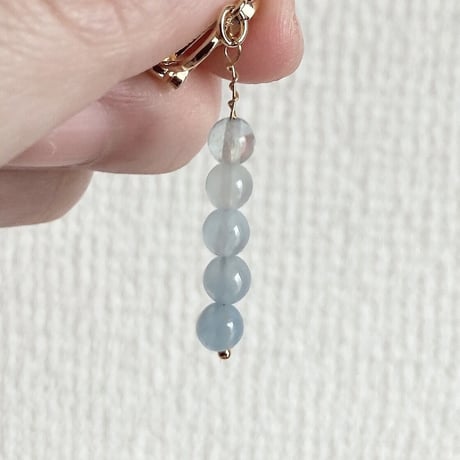 【完売⏩増２】求婚ラブ💙ウェディング👰‍♀️💖🤵‍♂️アクアマリン🐬イヤリング・ピアス💎