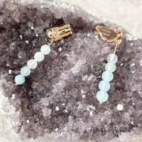 【完売⏩増２】求婚ラブ💙ウェディング👰‍♀️💖🤵‍♂️アクアマリン🐬イヤリング・ピアス💎