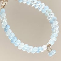 【完売⏩増２】求婚ラブ💙ウェディング👰‍♀️💖🤵‍♂️アクアマリン🐬ブレス💎
