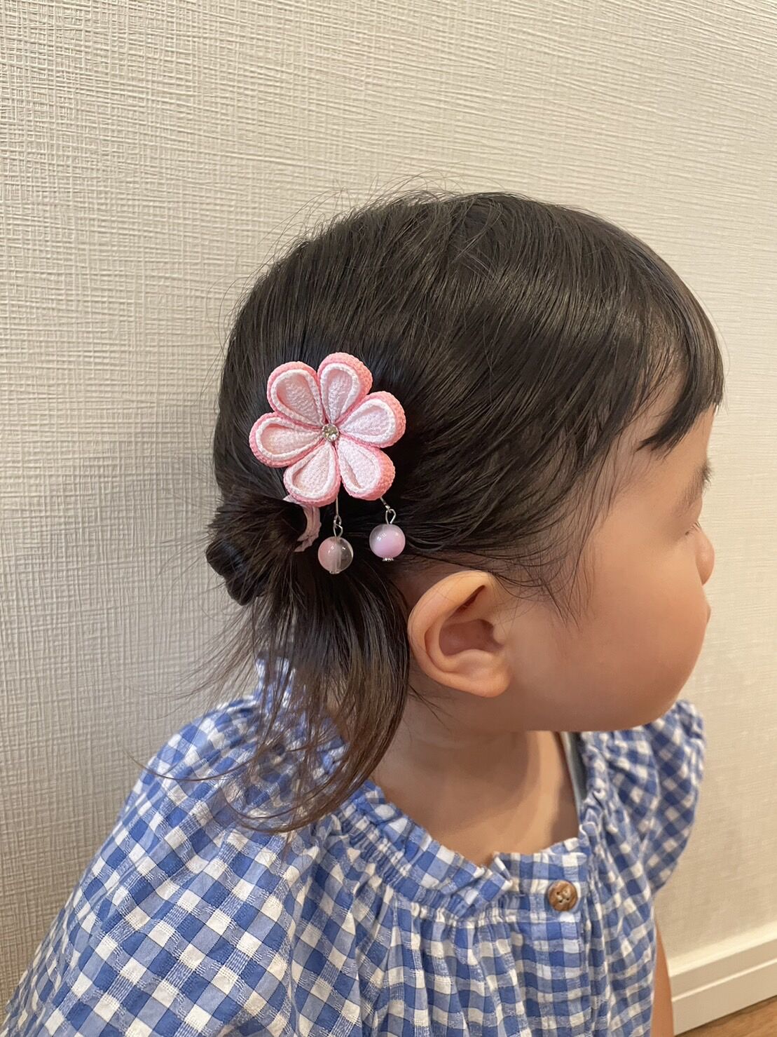 tomさま専用 七五三髪飾りセット 薄紅梅色×パールピンク 6-69 kyoto-miyabi_480-2510