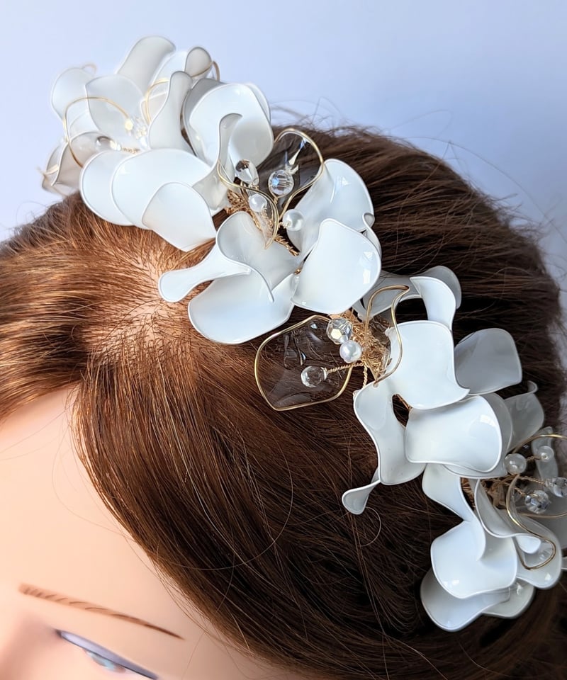 nicocica ニコチカ ヘアアクセサリー ワイヤーカチューシャ 成人式