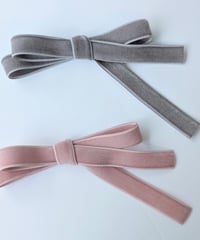 《オプション》両面ベロアリボン 18mm