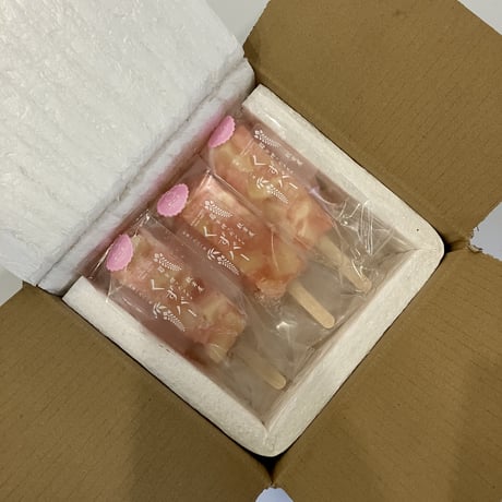 くずバーアイスキャンディ　もも味　6本入