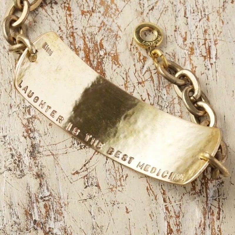 ブレスレット 真鍮 絆創膏 | メッセージアクセサリーKlang online shop