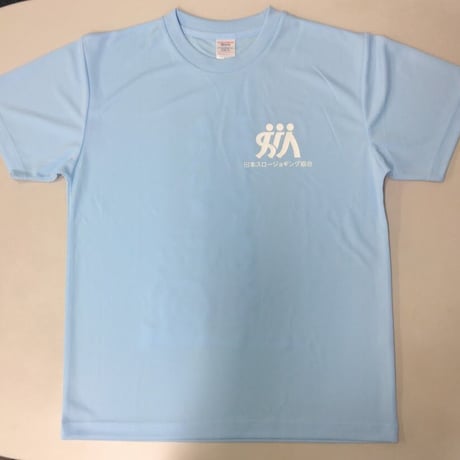 スロージョギングＴシャツ　(ライトブルー)