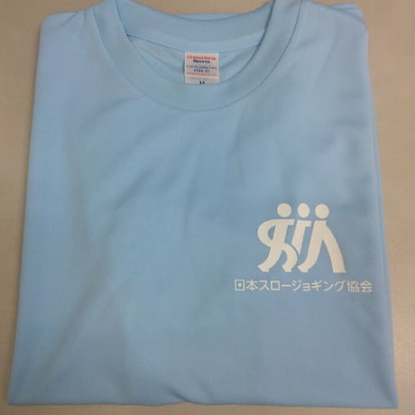 スロージョギングＴシャツ　(ライトブルー)