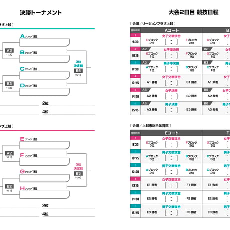 🏀 第45回北信越ミニバス公式大会記念パンフレット 🏀