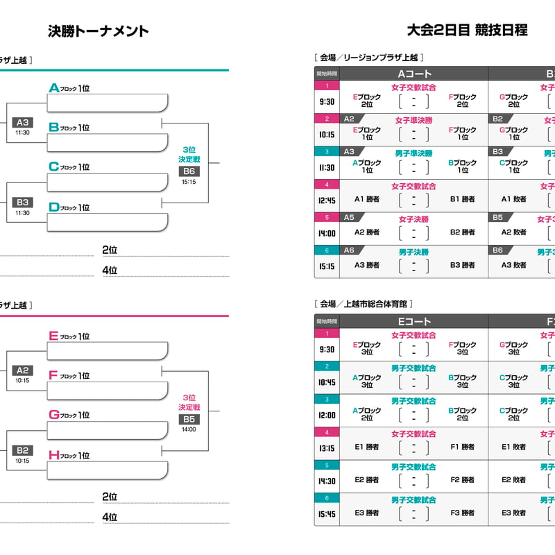 🏀 第45回北信越ミニバス公式大会記念パンフレット 🏀 | HOISPO-SHOP
