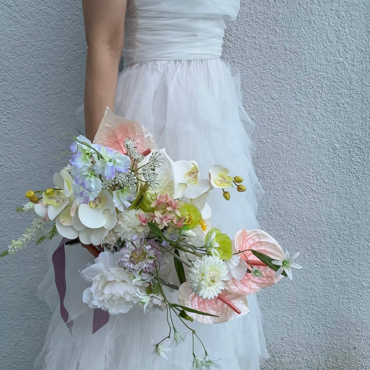 ちー様⭐︎【ブートニア付】aivy design ウエディングブーケ Designed Bouquet /H | Aivy design